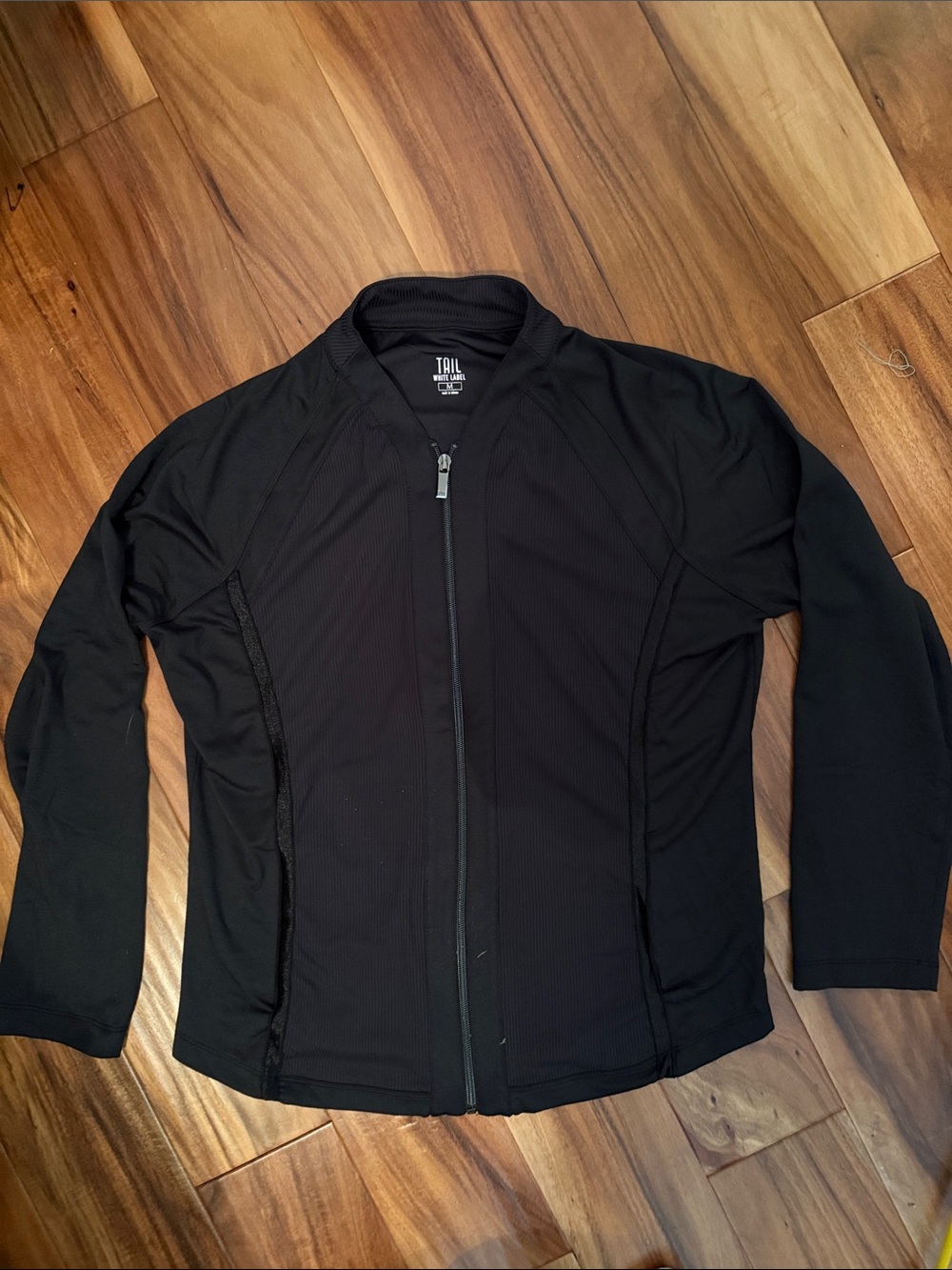 Black Full-Zip Womens Jacket